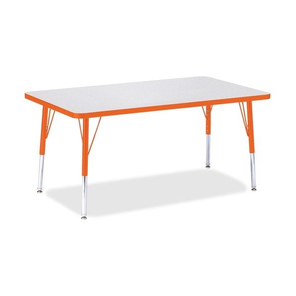 Jonti-Craft TABLE, RECTANGLE, 30X48, GY/OE JNT6473JCE114 - main